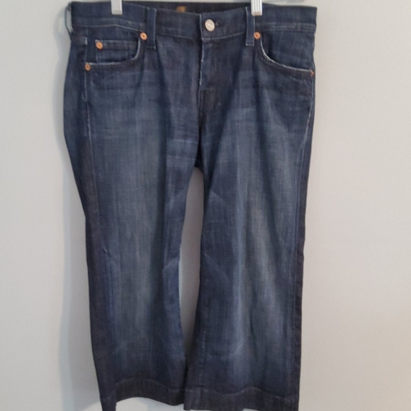 7 for all mankind cropped dojo size 28 vguc - Picture 2 of 8